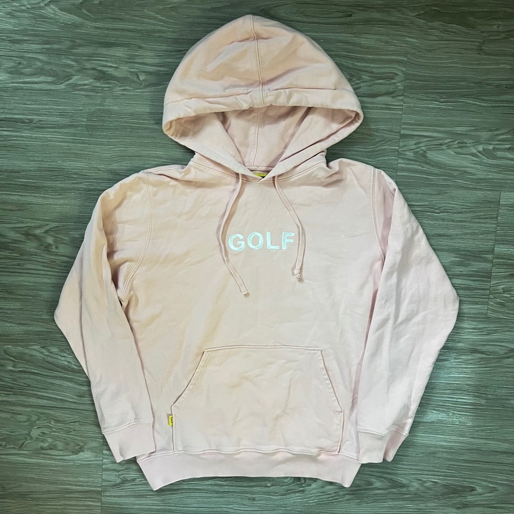 Golf Wang Pink Embroidered Logo Hoodie Mens Small Tyler The Creator Streetwear